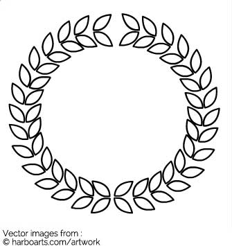 335x355 Download Laurel Wreath
