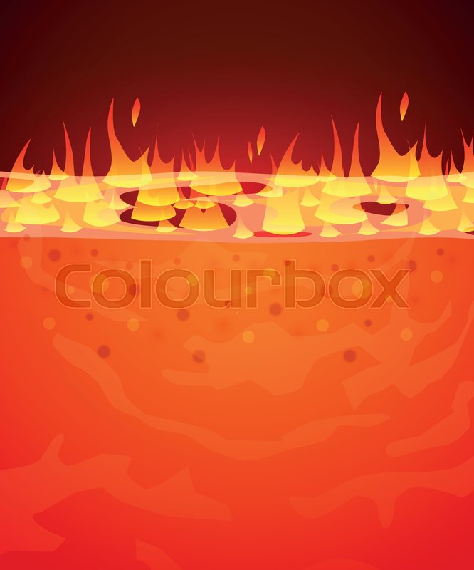 666x800 Burn Flame Fire Vector Background Stock Vector Colourbox