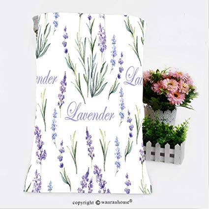 Lavender Watercolor Vector