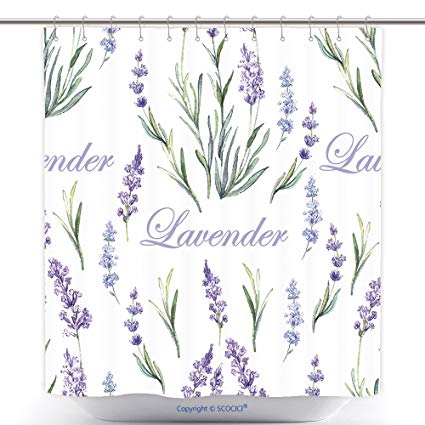 Vanfan Cool Shower Curtains Watercolor Lavender 425x425 Vanfan Cool Shower Curtains Watercolor Lavender