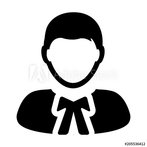 500x500 Lawyer Icon Vector Male User Person Profile Avatar Symbol For Law