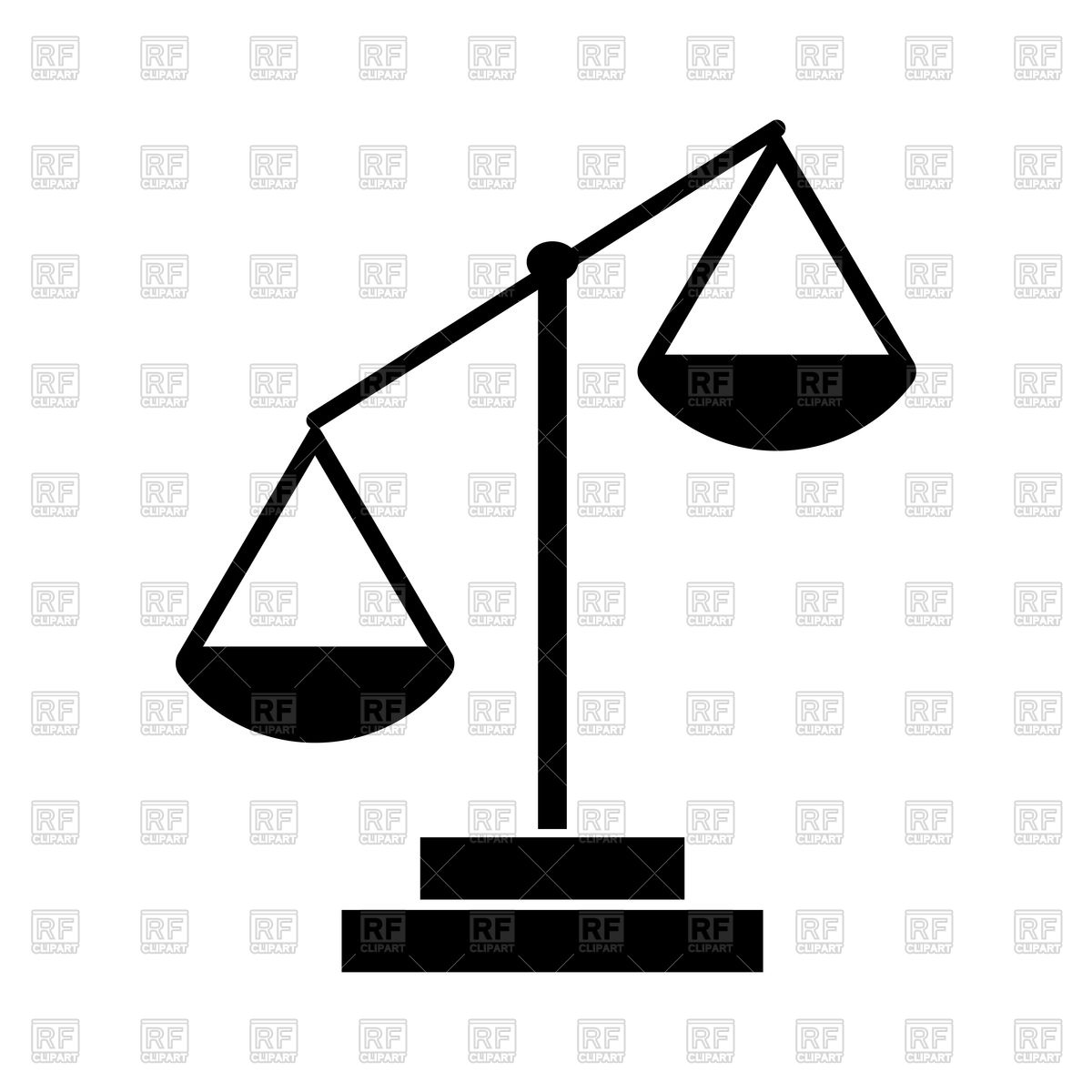 1200x1200 Law Scale Black Color Icon Vector Image Of Icons And Emblems