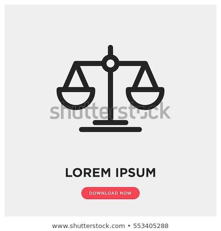 450x470 Law Scale Vector Icon, Justice Symbol Modern, Simple Flat Vector