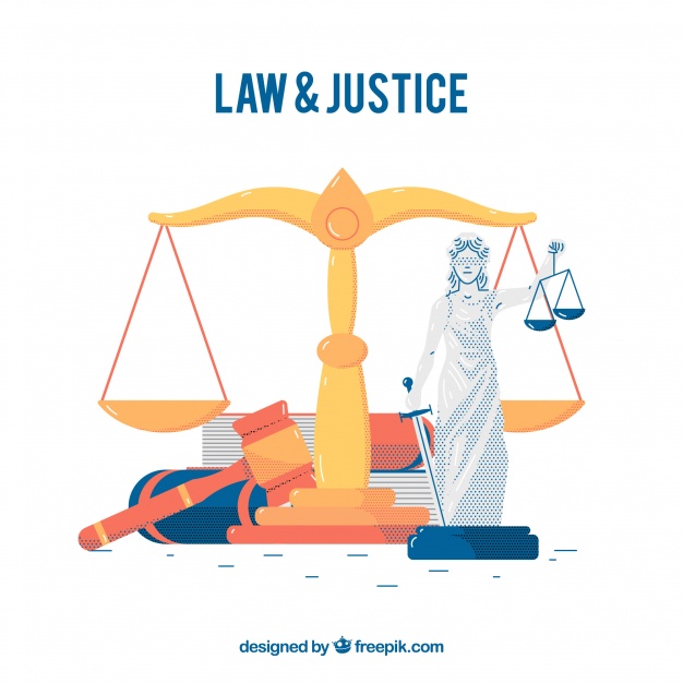 626x626 Law And Justice Concept Vector Free Download