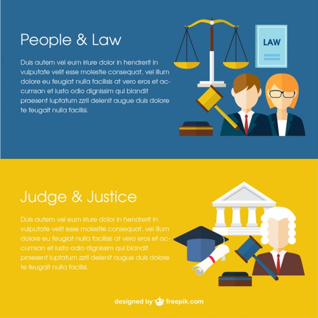 626x626 Law Banners Vector Free Download