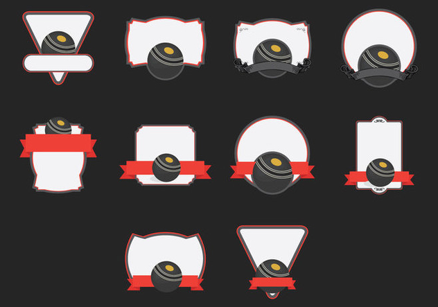 632x443 Lawn Bowls Template Icon Set Free Vector Download Cannypic