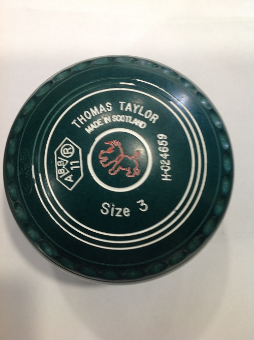 500x669 Taylor Vector Heavy Grip, Dark Green, Stamped