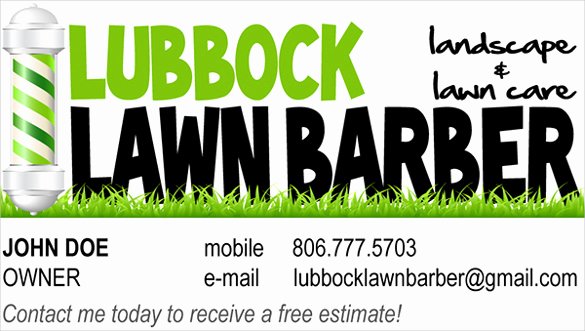 585x331 Lawn Care Flyers Free Vector Format Latter
