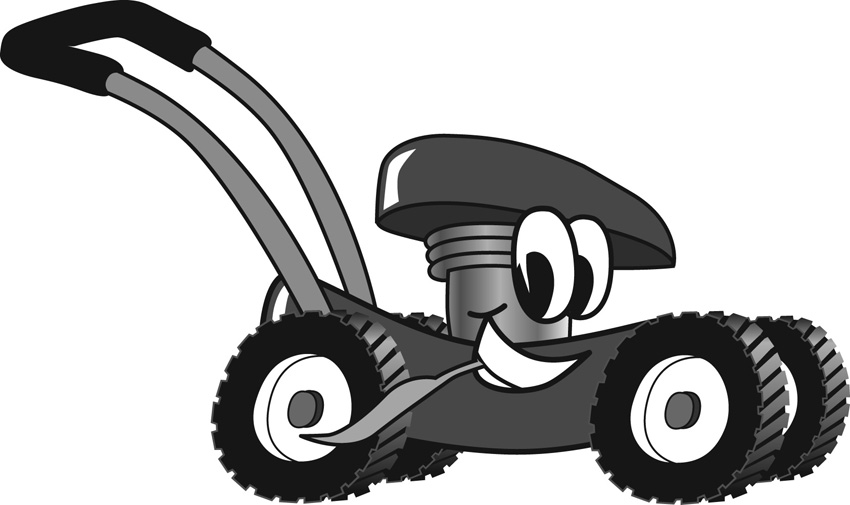 Lawn Mower Clip Art Free Vector Clipart Images 850x505 Lawn Mower Clip Art Free Vector Clipart Images