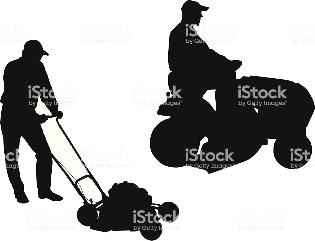 Collection Of 'man Mowing Lawn Silhouette' Download More Than 1024x784 Collection Of 'man Mowing Lawn Silhouette' Download More Than