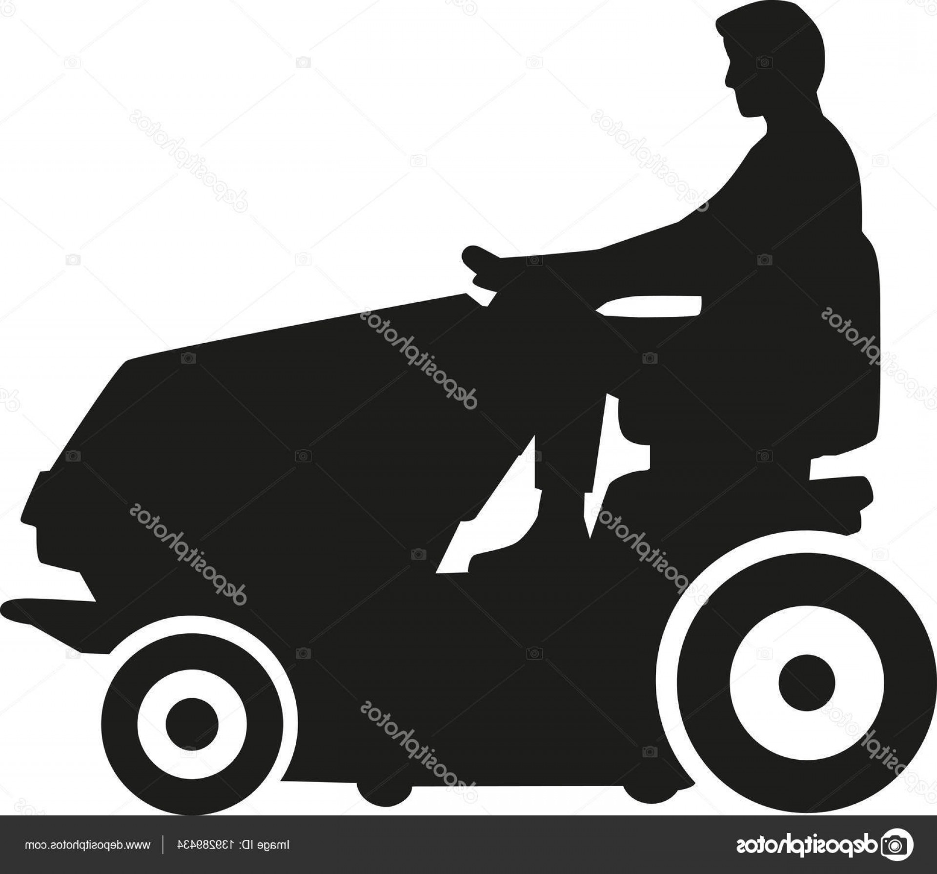 Stock Illustration Man Driving Lawn Mower Handandbeak 1920x1790 Stock Illustration Man Driving Lawn Mower Handandbeak