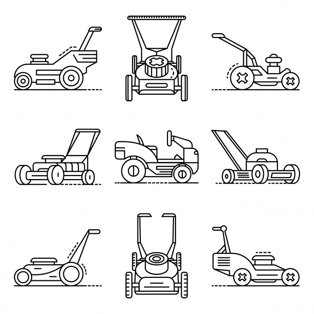 626x626 Lawnmower Vectors, Photos And Free Download