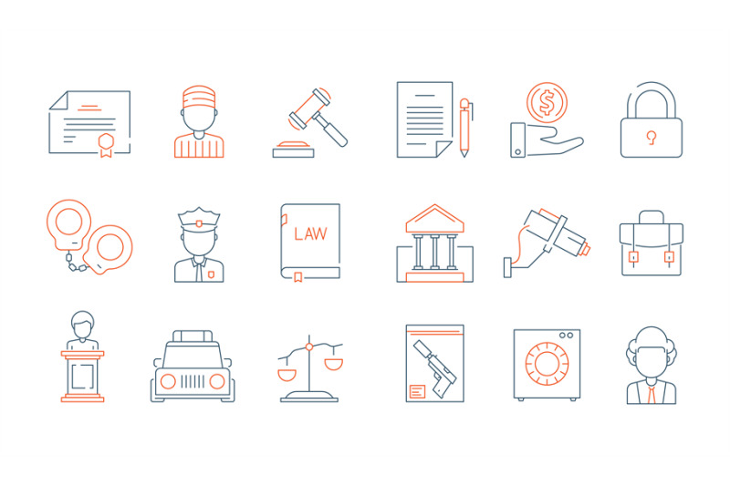 Law Thin Symbols Licence Accounting Legal Justice Lawyer Vector 800x533 Law Thin Symbols Licence Accounting Legal Justice Lawyer Vector