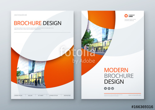 500x356 Brochure Template Layout Design Corporate Business Annual Report