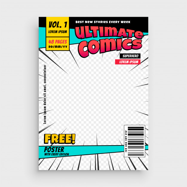626x626 Comic Magazine Front