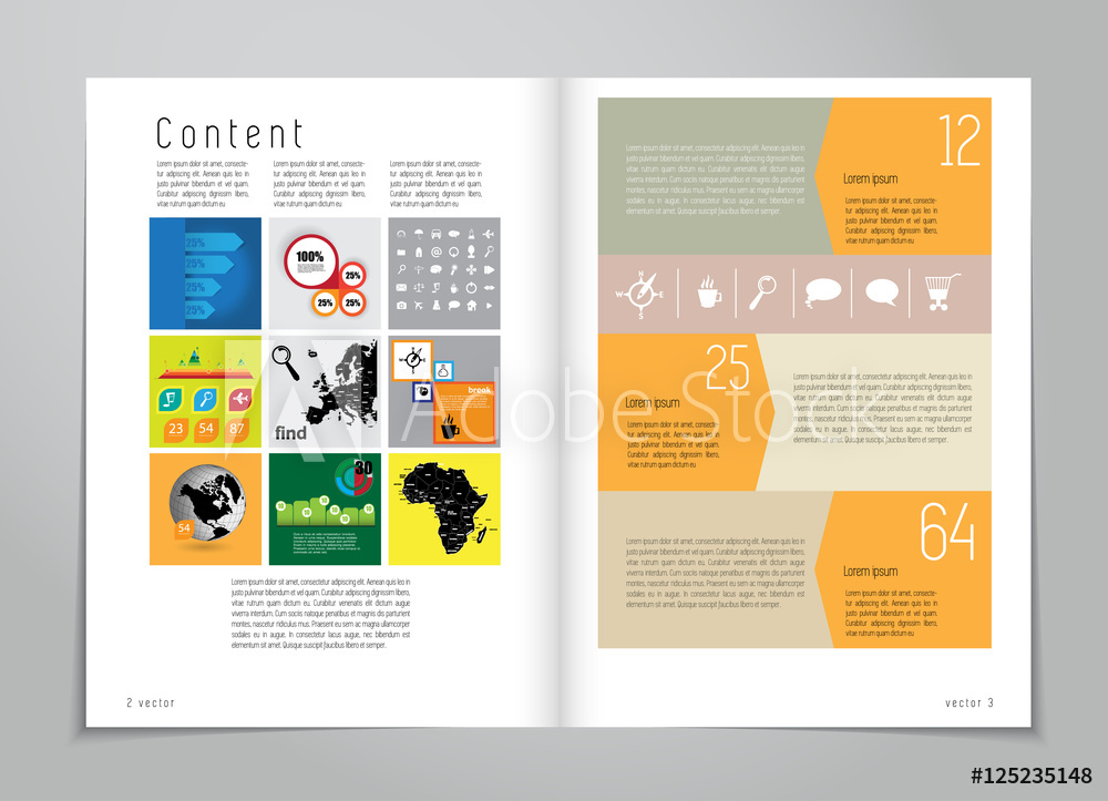 1000x723 Photo Art Print Magazine Layout Design Vector Easy To Editable