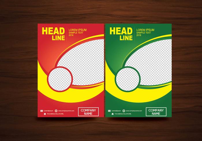 700x490 Vector Brochure Flyer Design Layout