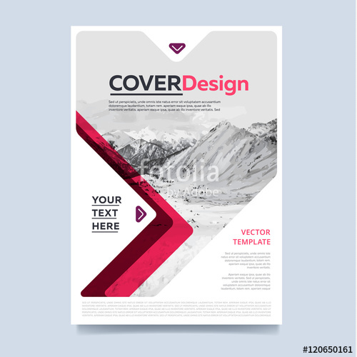 500x500 Brochure Layout Design Vector Illustration Cover Design