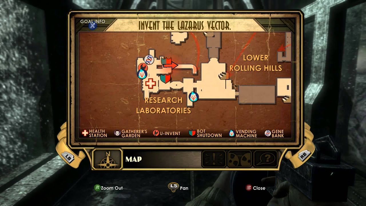 Bioshock Part Inventing The Lazarus Vector Walkthroughgameplay 1280x720 Bioshock Part Inventing The Lazarus Vector Walkthroughgameplay