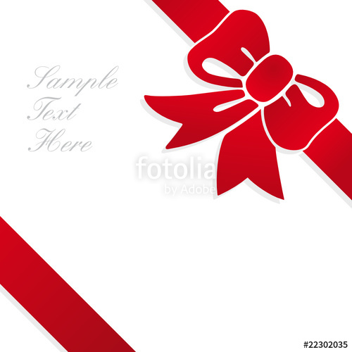 500x500 Tarjeta Lazo Rojo Stock Image And Royalty Free Vector