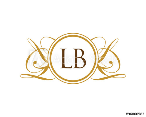 Lb Luxury Ornament Initial Logo 500x400 Lb Luxury Ornament Initial Logo