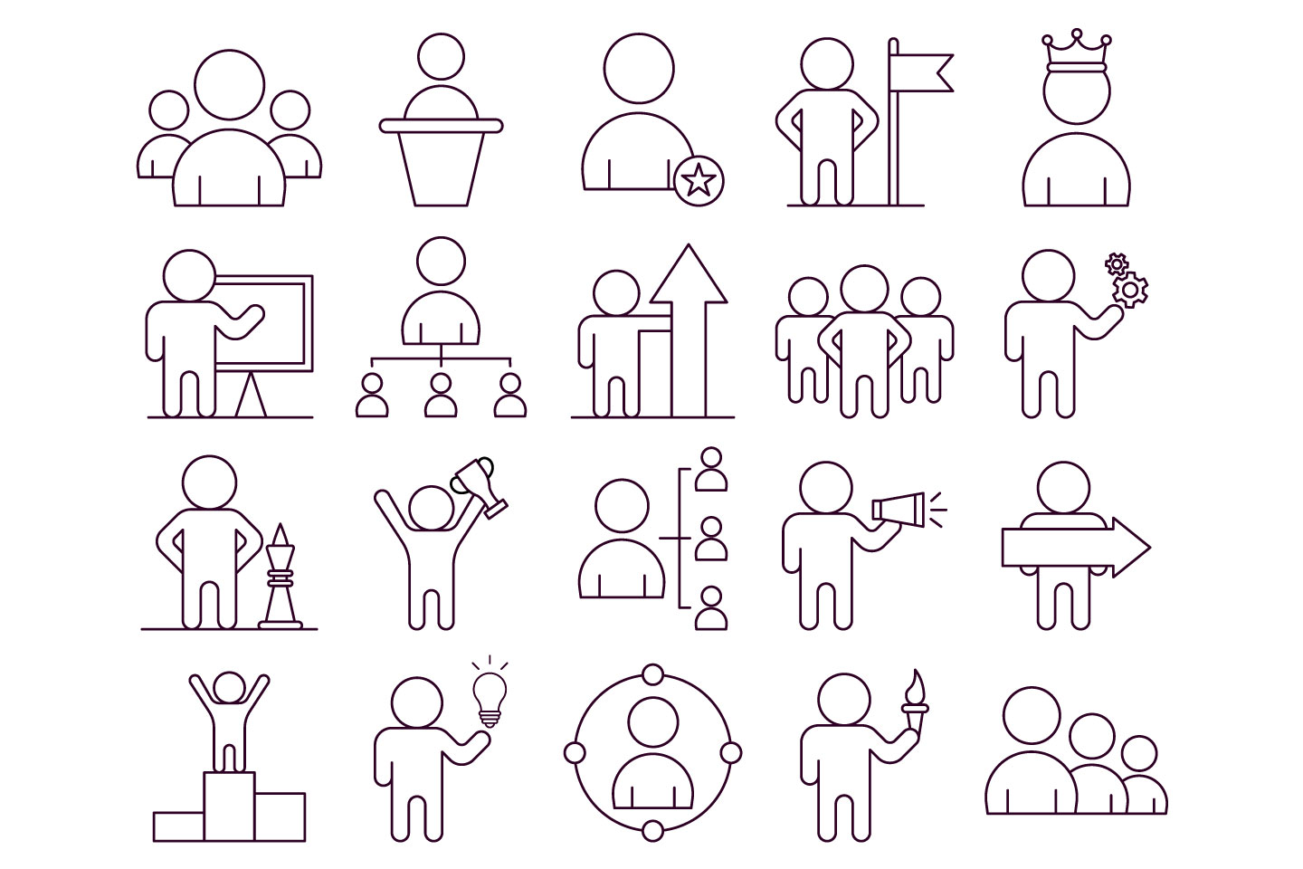 1440x960 Leader Vector Free Icon Set
