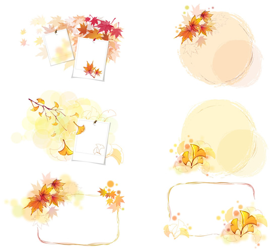 Yellow Maple Leaf Border Vector Free Download 550x493 Yellow Maple Leaf Border Vector Free Download