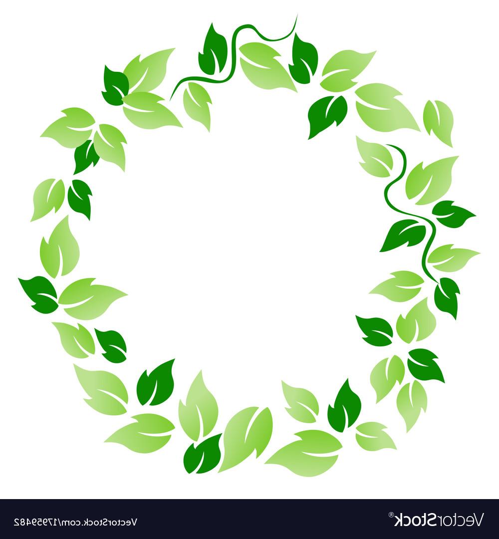 Download Leaf Circle Vector at Vectorified.com | Collection of Leaf ...