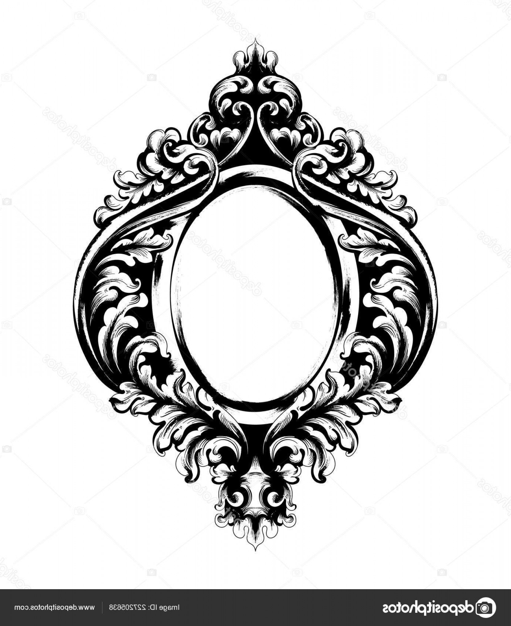 1664x2040 Leaf Monogram Frames Vector Cqrecords