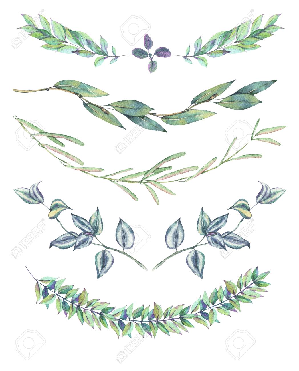 Leaf Garland Clipart 1048x1300 Leaf Garland Clipart