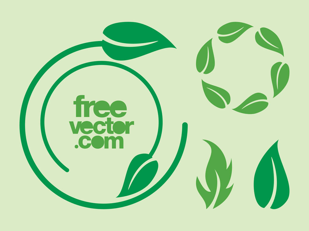 Leaves Icons Vector Vector Art Graphics 1024x765 Leaves Icons Vector Vector Art Graphics