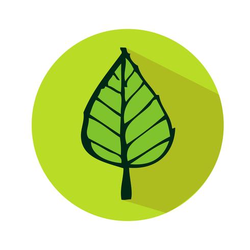 Leaf Icon Vector Illustration 490x490 Leaf Icon Vector Illustration