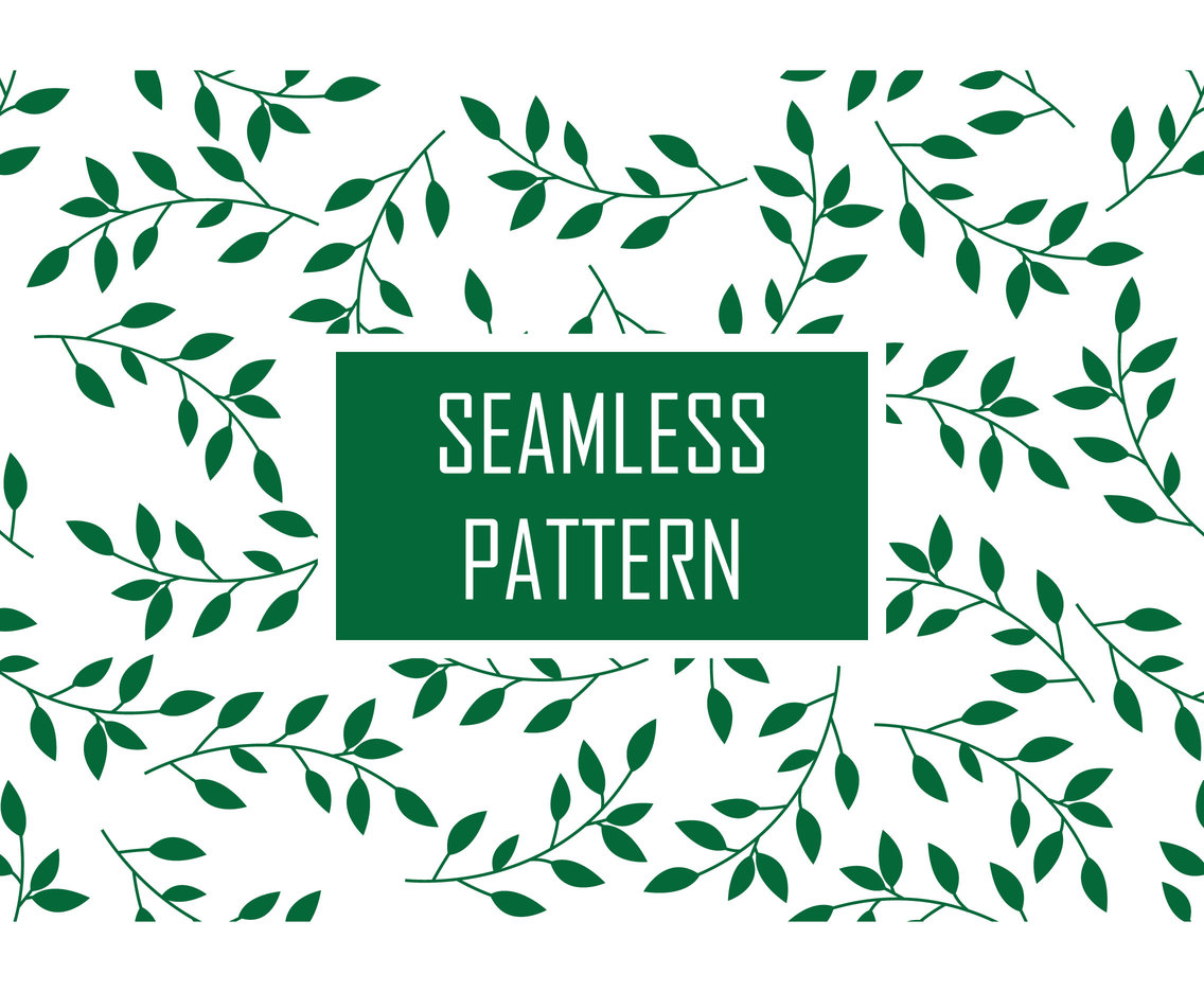 Seamless Leaf Pattern Vector Art Graphics 1136x936 Seamless Leaf Pattern Vector Art Graphics