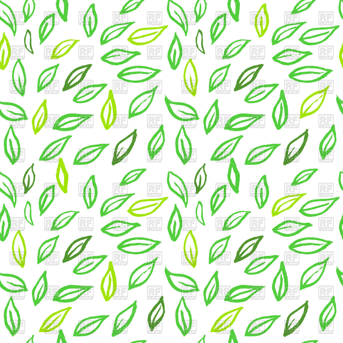 Seamless Leaves Pattern Vector Image Of Backgrounds, Textures 1200x1200 Seamless Leaves Pattern Vector Image Of Backgrounds, Textures