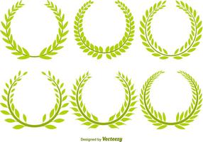 286x200 Olive Wreath Free Vector Art