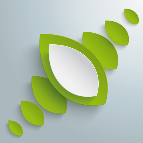 500x500 Elegant Leaves Shape Vector Background For Free Download Free