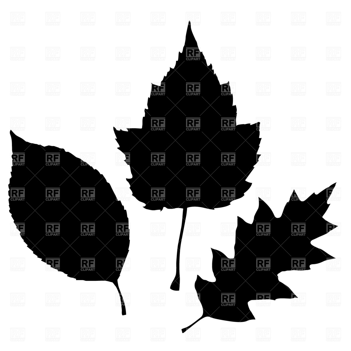 1200x1200 Leaf Silhouette Vector Image Of Design Elements Prague
