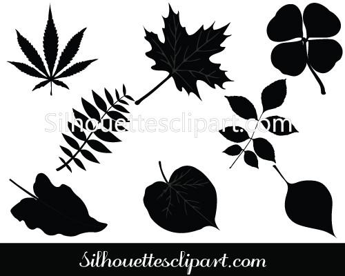 500x400 Show Leaf Silhouette Download Free Premium Silhouettes Vector