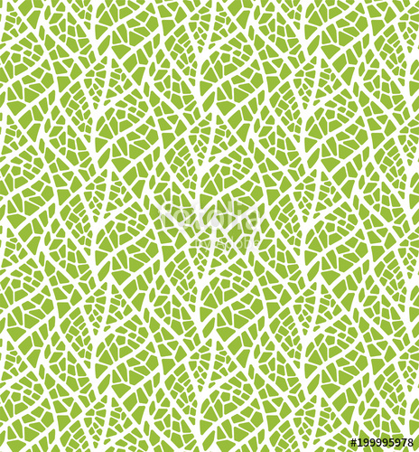 464x500 Vector Mosaic Geometric Leaf Seamless Pattern Abstract Leaves