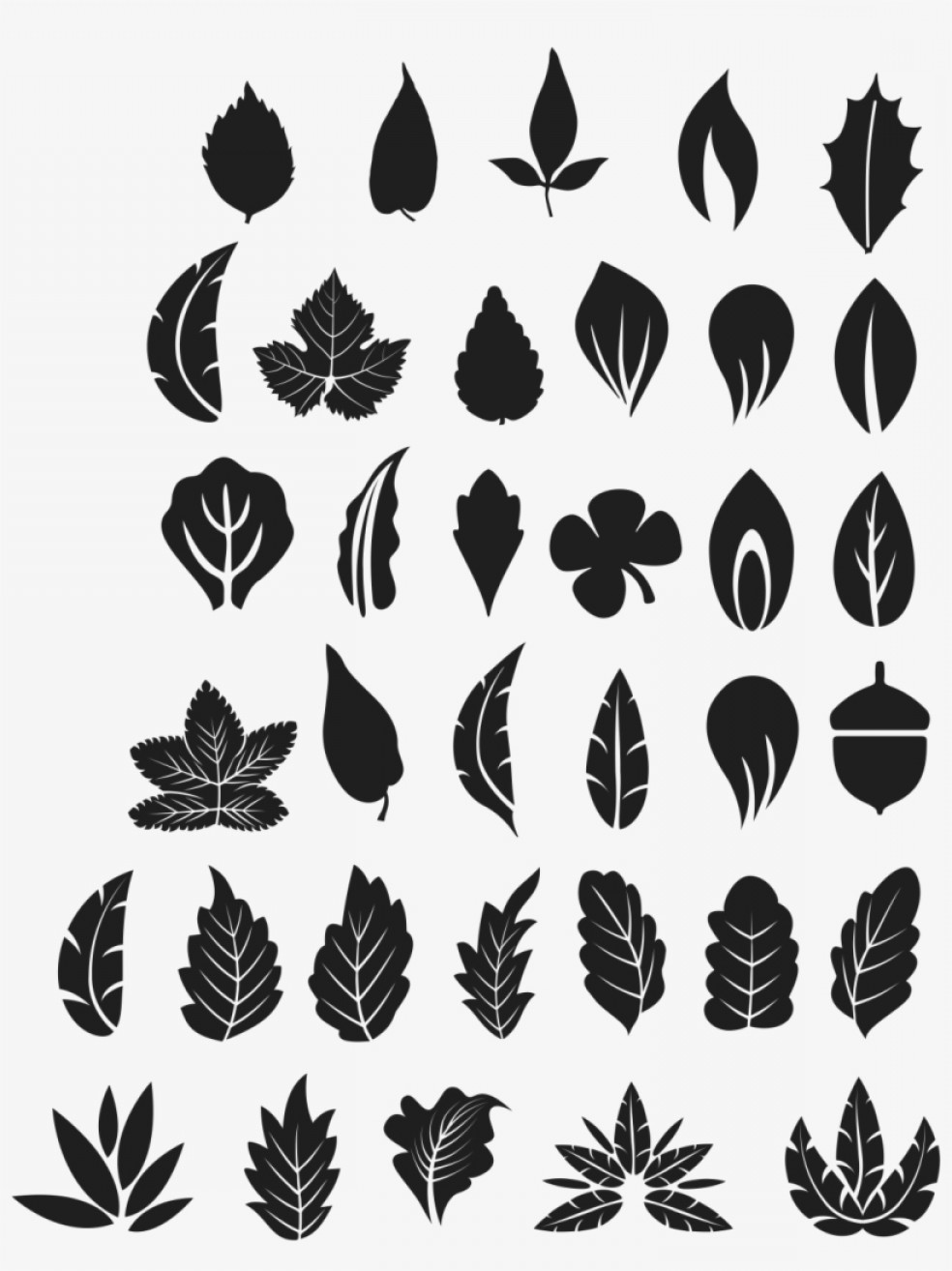 984x1314 Uwiriruytree Leaves Vector Free Free Tree Leaf Vector Lamaison
