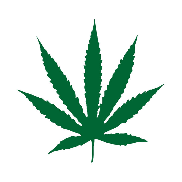 690x690 Pot Leaf Weed Cannabis Graphics Design