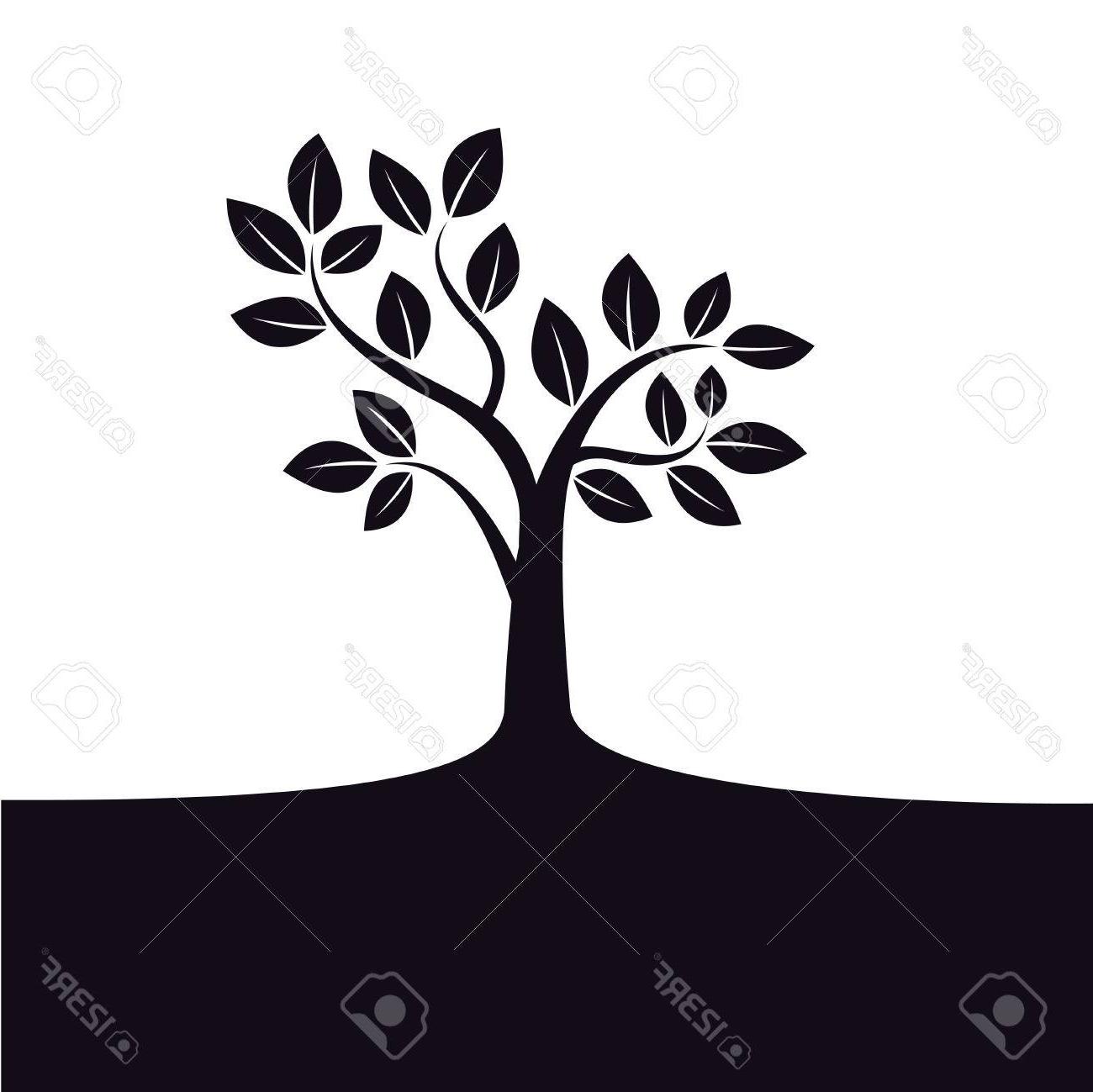 1300x1299 Unique Leaf Vector Black Ou Drawing Free Vector Art, Images