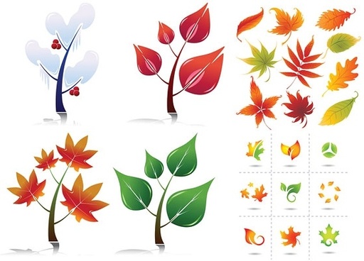 Leaves Free Vector Download 512x368 Leaves Free Vector Download