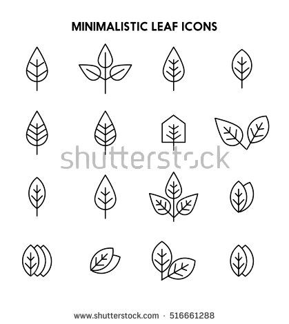 Leaves Thin Line Icon Set Vector Tree Outline Natural Green 419x470 Leaves Thin Line Icon Set Vector Tree Outline Natural Green