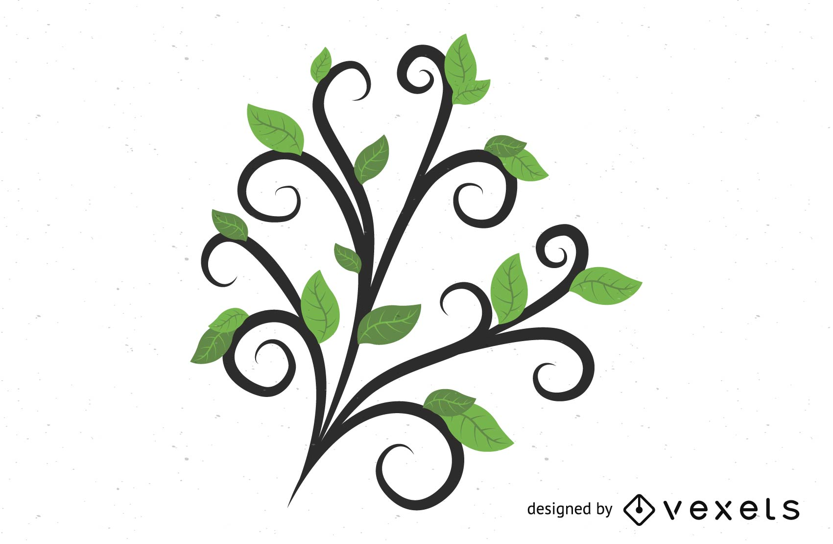 1701x1110 Green Leaves Vector