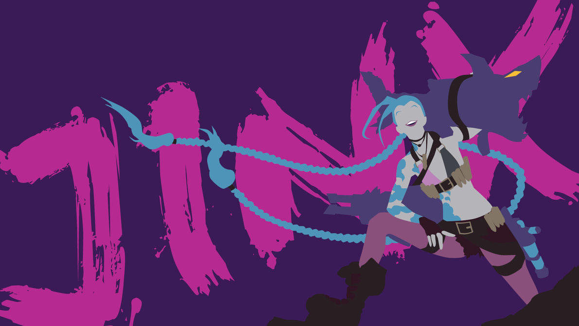 1191x670 League Of Legends Jinx Vector Hd Image