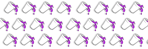 500x167 Art Dope Drugs Weed Cartoon Twitter Purple Sketch Vector