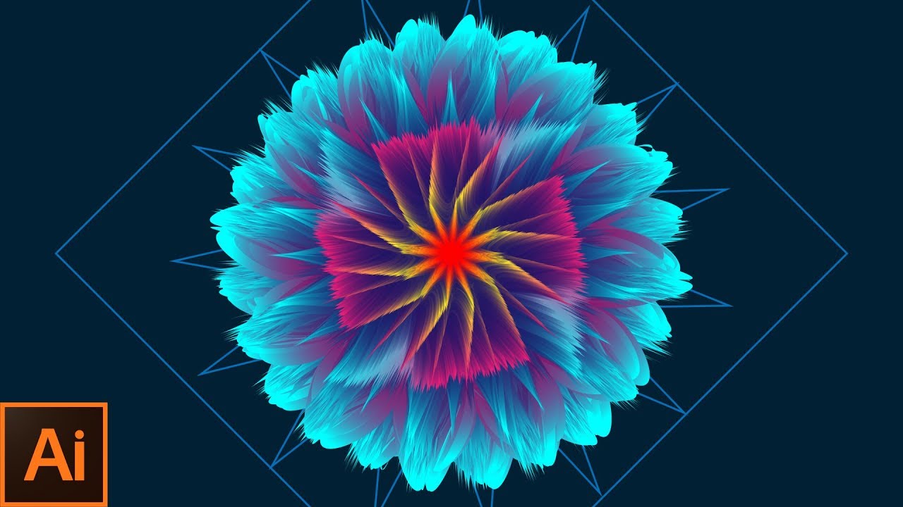 1280x720 Blending Vector Art In Illustrator