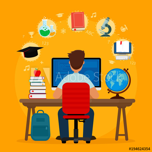 500x500 Student Sitting