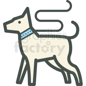300x300 Dog On Leash Vector Icon Clipart Royalty Free Gif, Png